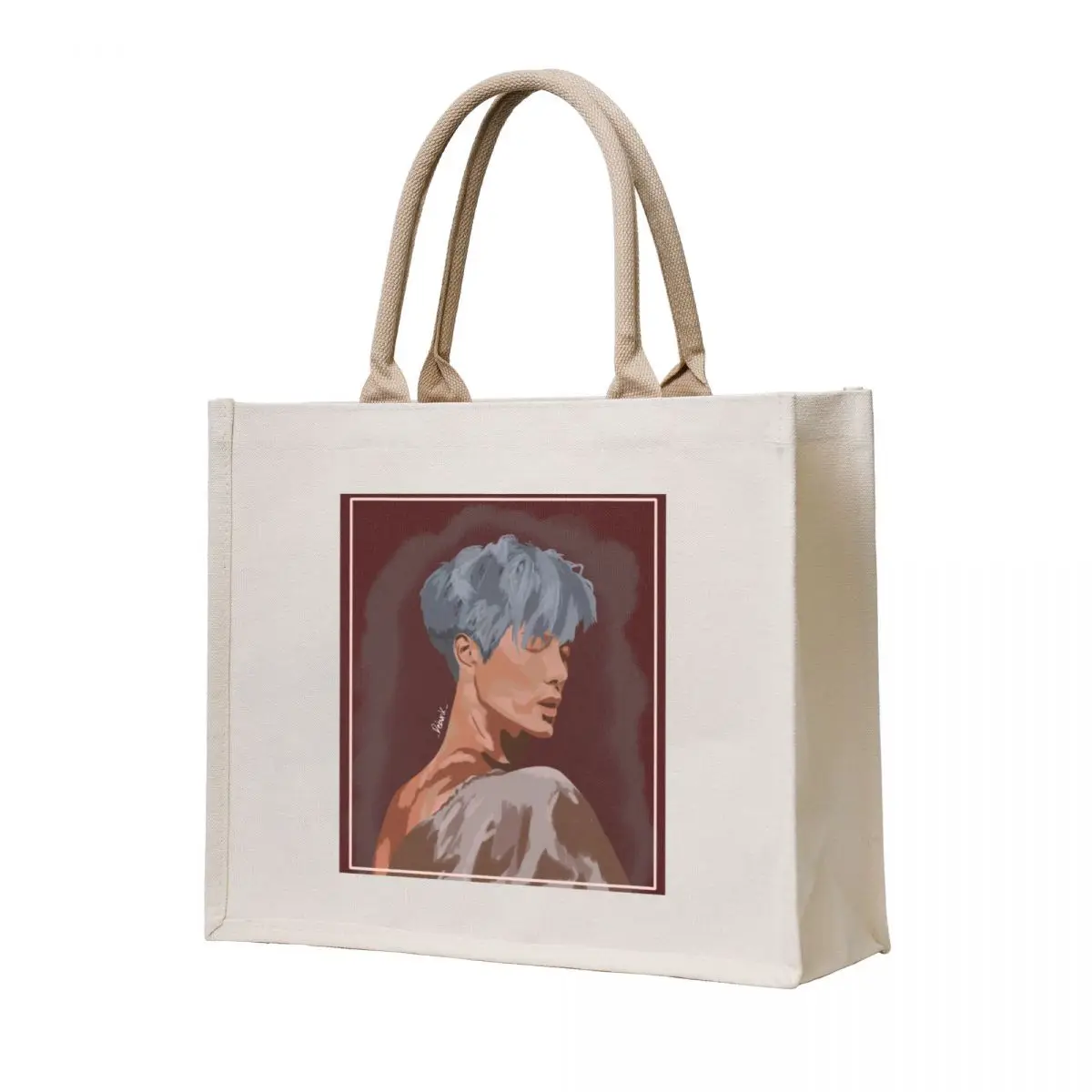 Jackson wang fan art tote bag сумка-шоппер