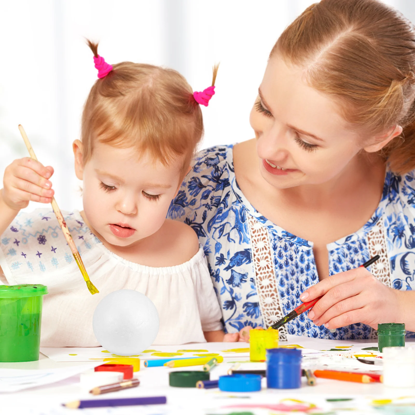 9 см, шарики, детский мяч для рукоделия для детей - Фотография_5