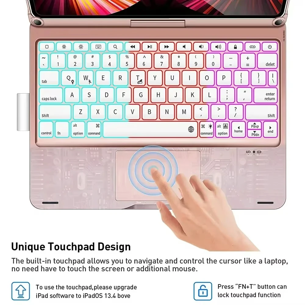 Новая клавиатура magic keyboard для ipad 11-го поколения 2025 a16 - Фотография_4