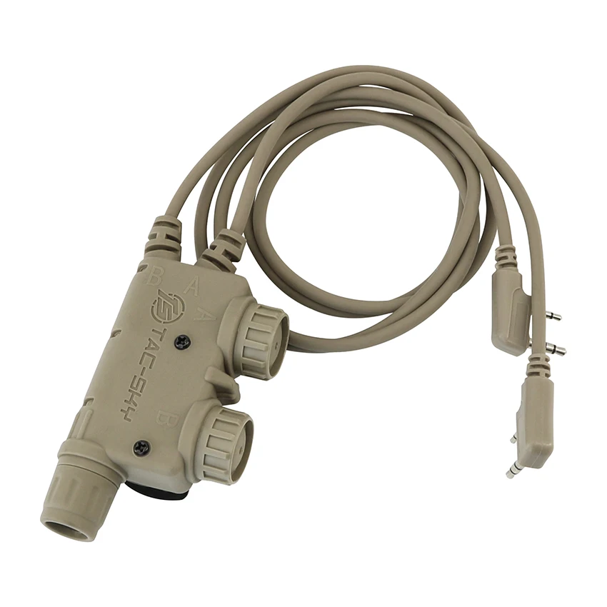 Тактический военный адаптер ts tac-sky dual comm v2 u94 ptt - Фотография_4
