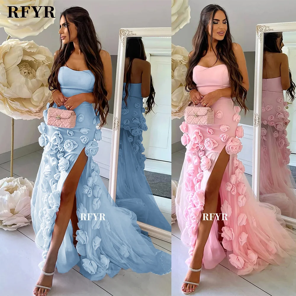 Rfyr розовое очаровательное платье - Фотография_3