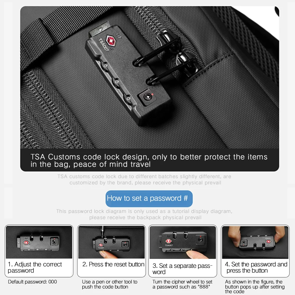 Мужской дорожный рюкзак с вакуумной компрессией - Фотография_5