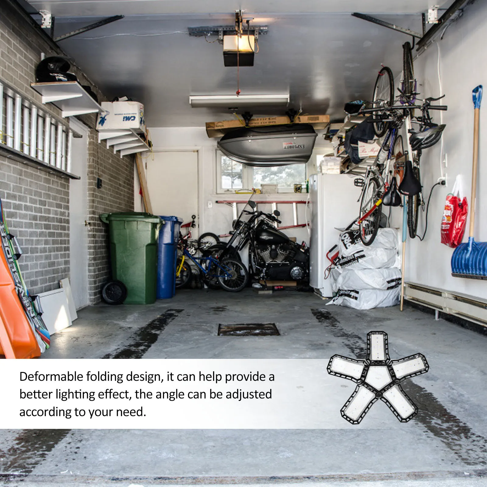 Гаражный потолочный светильник - Фотография_5