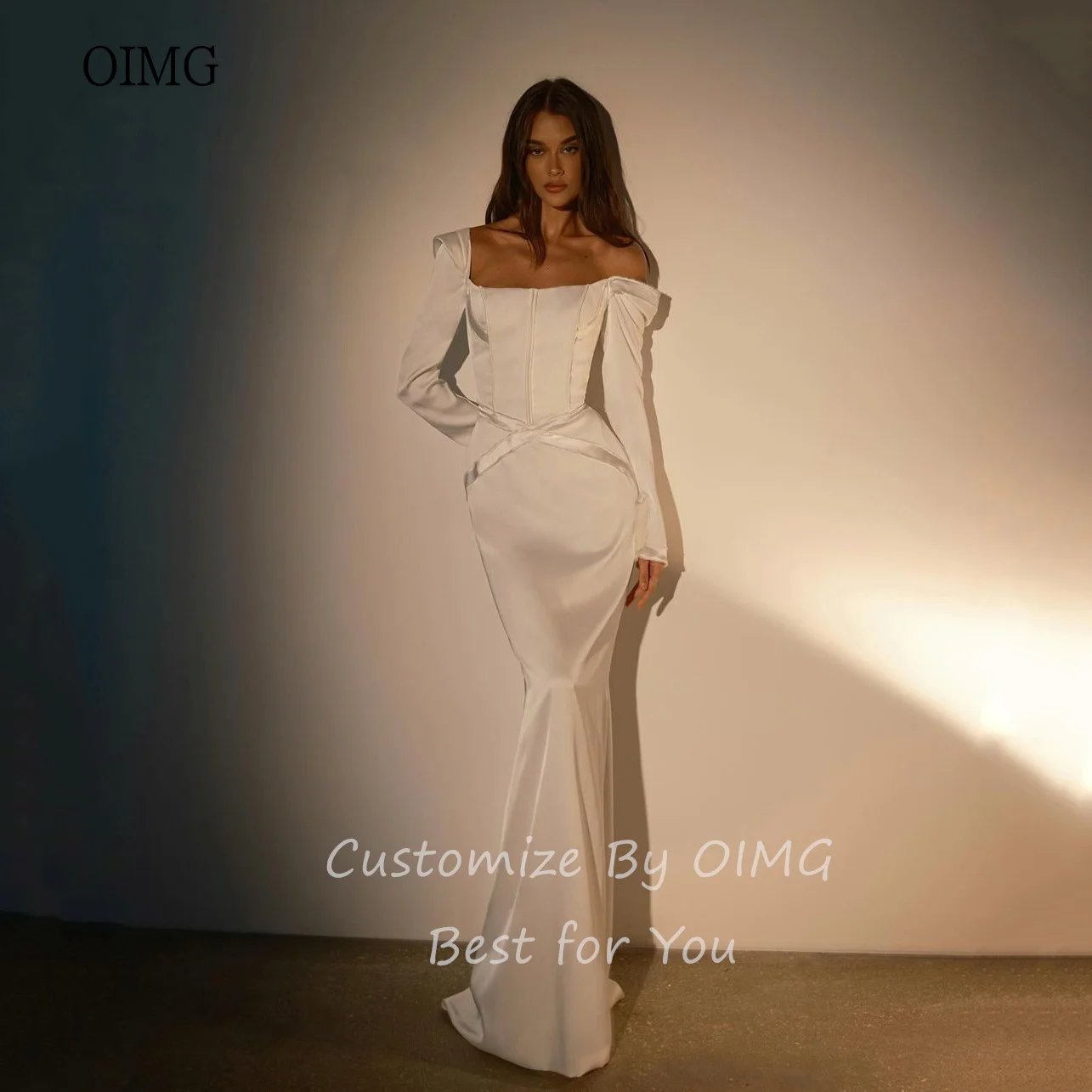 Oimg современное свадебное платье - Фотография_3