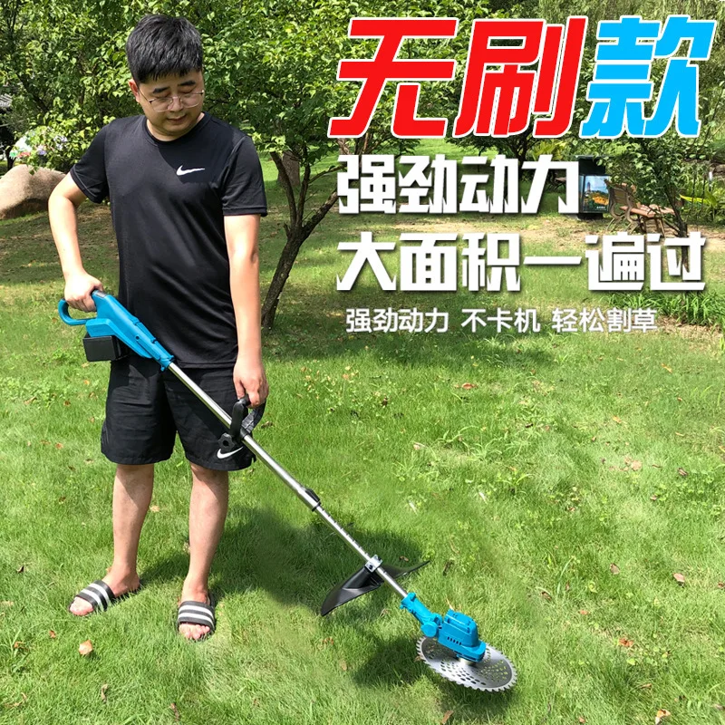 Садовая бесщеточная газонокосилка высокой мощности 2025 - Фотография_4