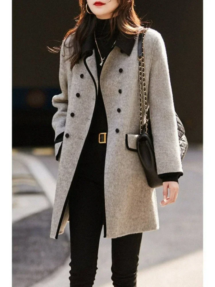 Смешанное пальто