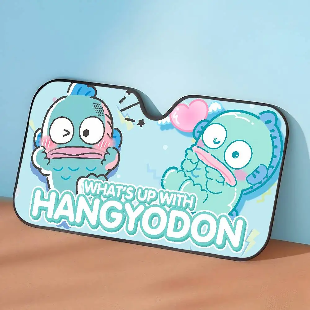 H-hangyodon kawaii автомобильный солнцезащитный козырек - Фотография_4