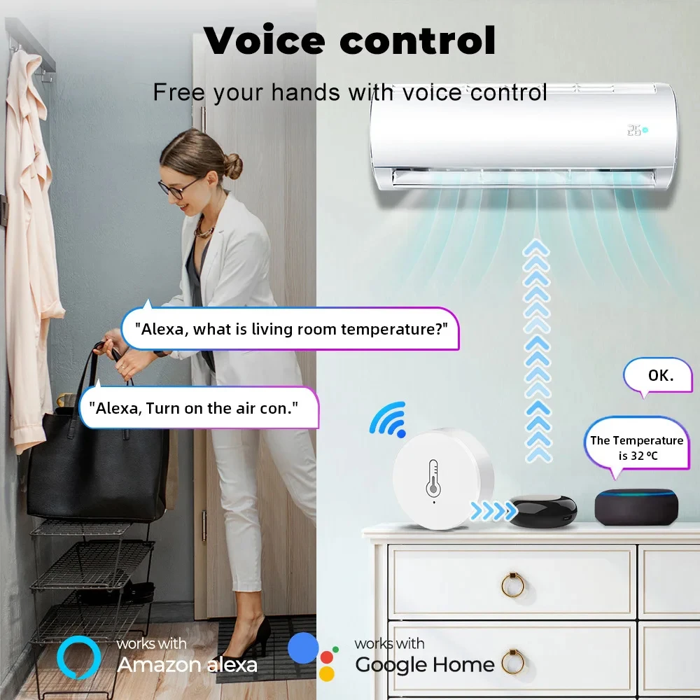 Датчик температуры и влажности tuya zigbee - Фотография_6