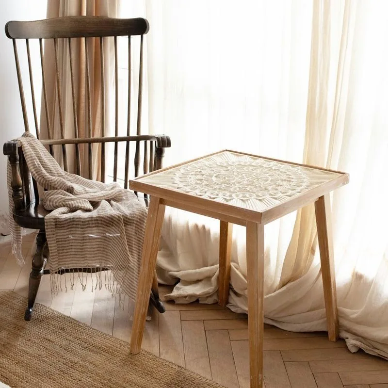 Французский винтажный журнальный столик - Фотография_4