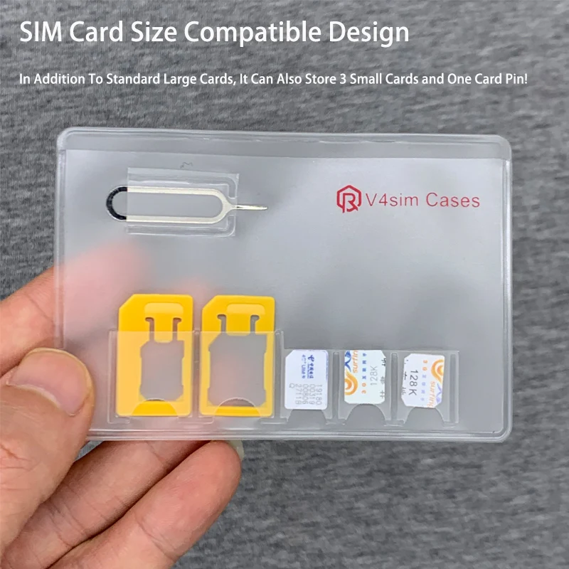 Портативная сумка для хранения карт памяти sim micro pin nano - Фотография_3