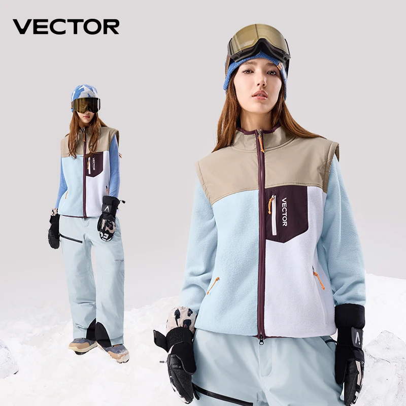 Брендовая флисовая куртка vector - Фотография_5