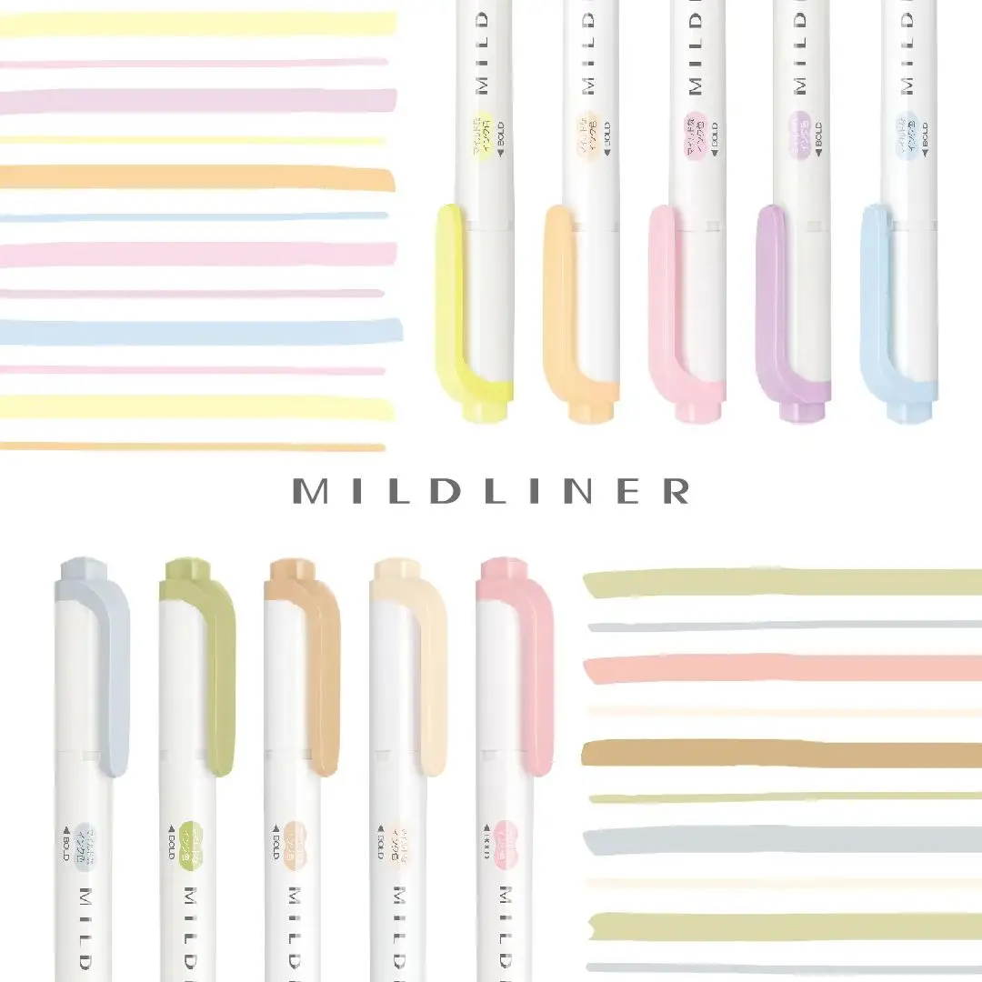 Зебра mildliner двухконтурные хайлайтеры - Фотография_6