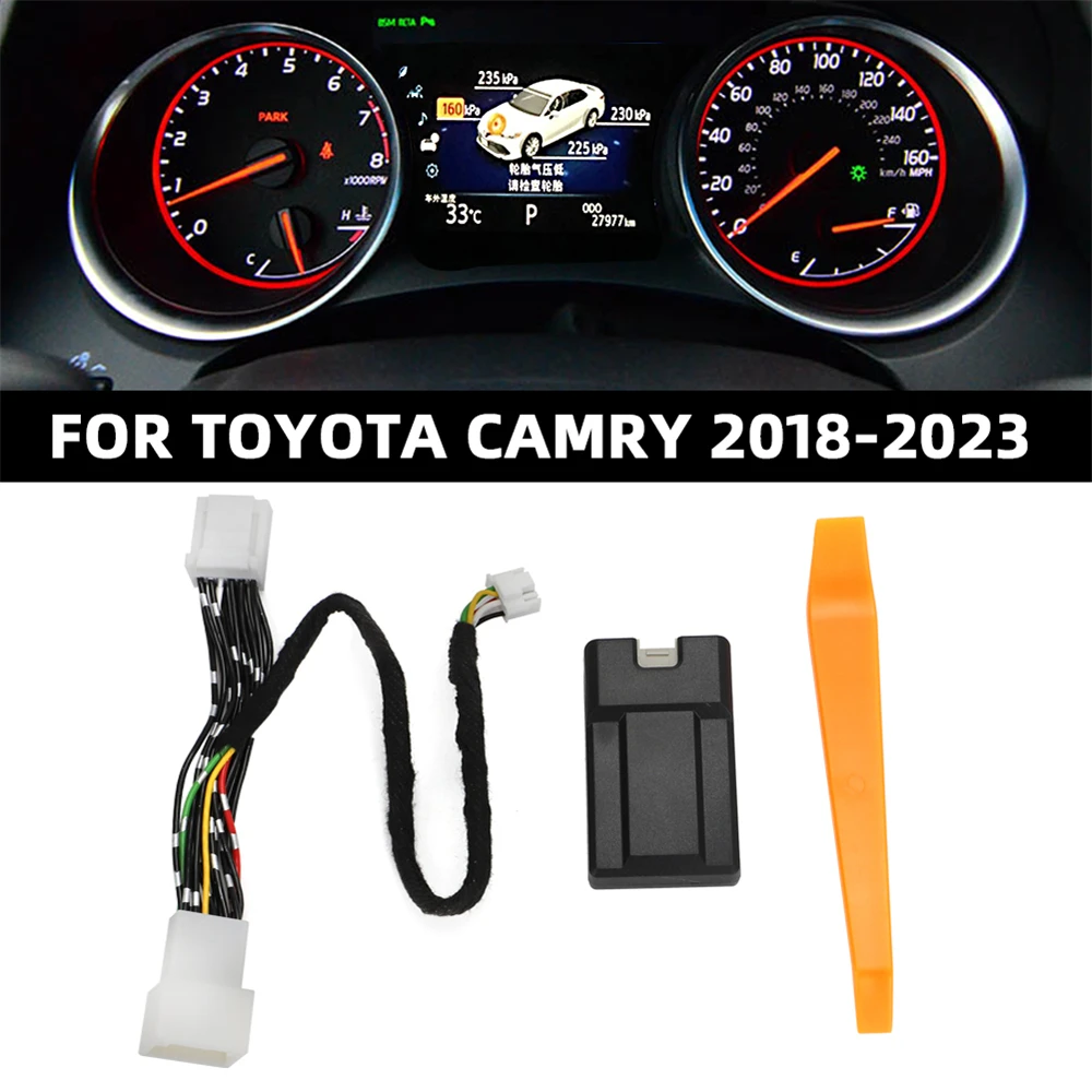 Для toyota camry 2018-2023 tpms цифровой жк-дисплей для шин - Фотография_3