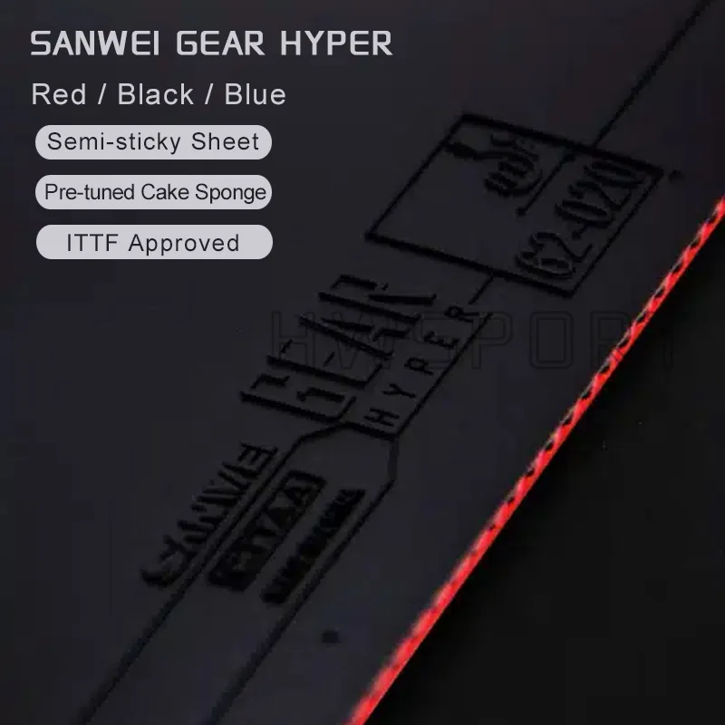 Sanwei gear hyper накладка для настольного тенниса - Фотография_2
