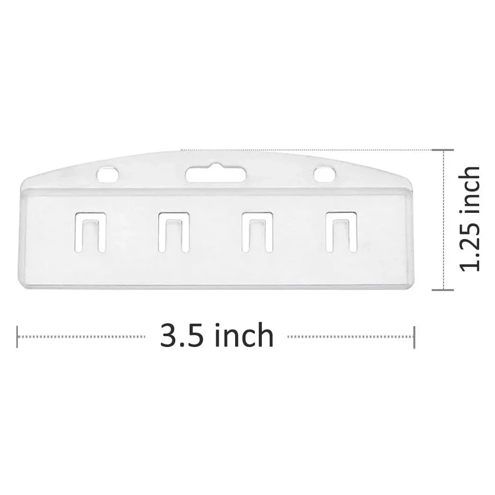 Горизонтальный держатель бейджа - Фотография_3