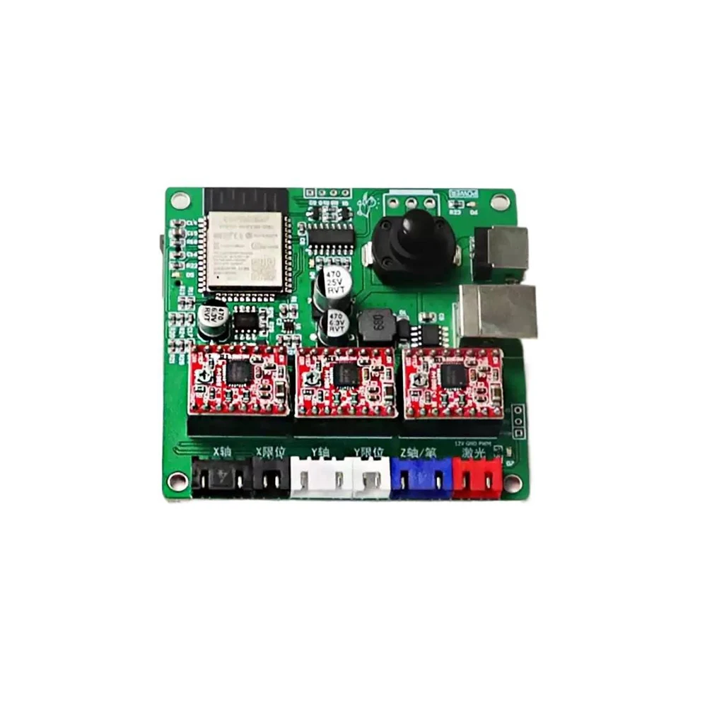 3-осевой esp32 небольшой лазерный гравировальный станок - Фотография_2