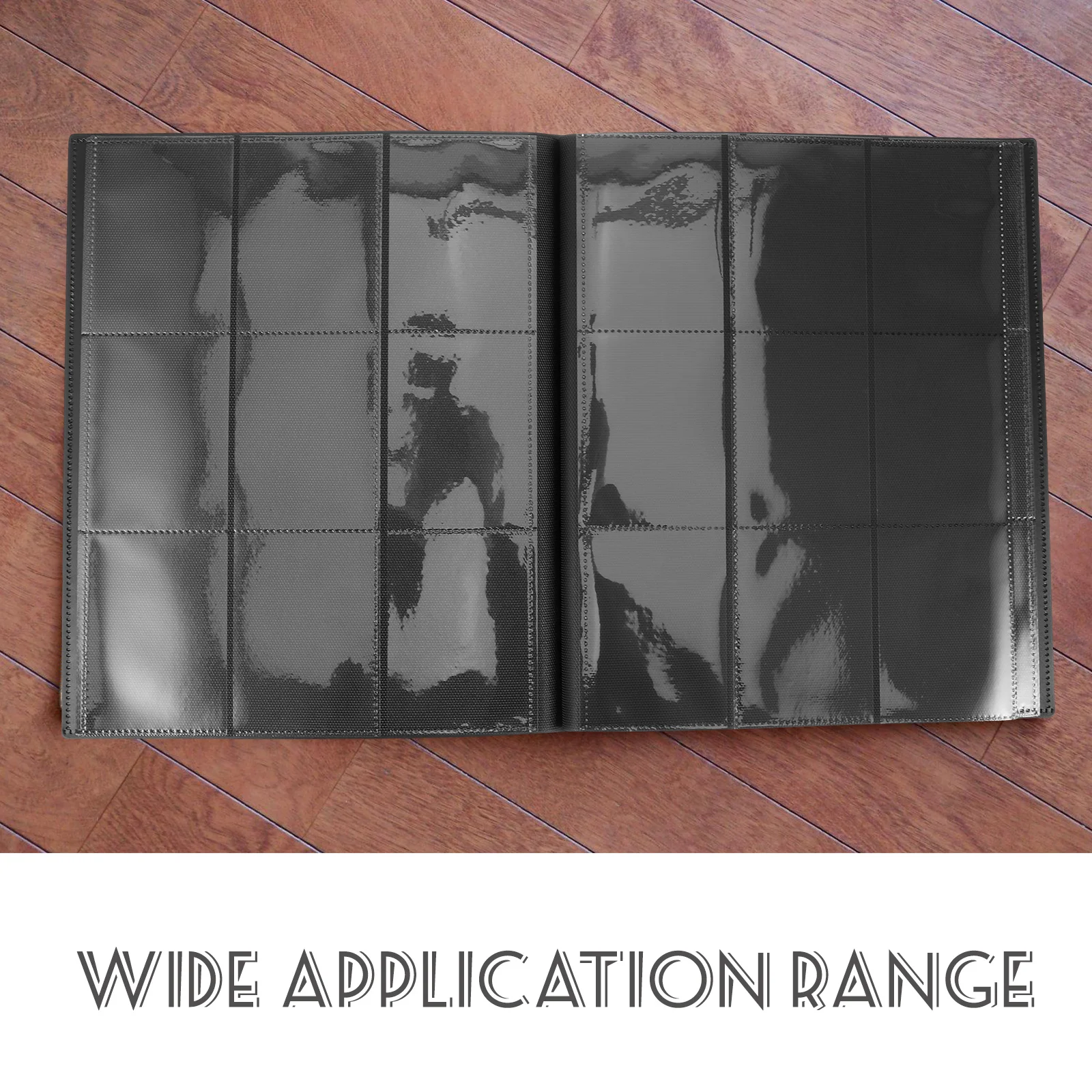 Черный 9-сеточный полипропиленовый переплет для монет - Фотография_3