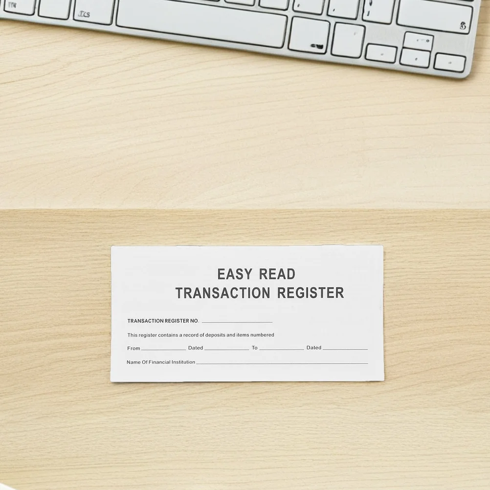 Чековая книга, пустой журнал передачи - Фотография_3