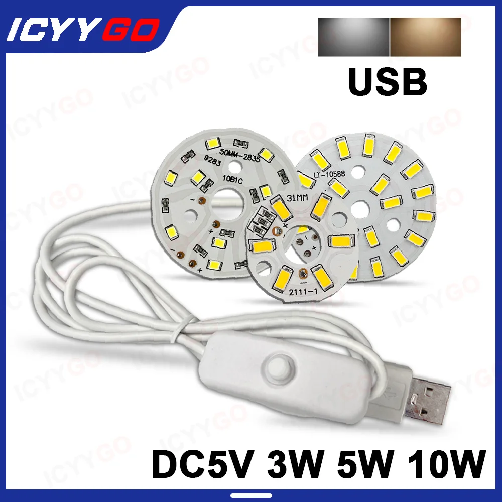Dc5v 5730 2835 smd светодиодная