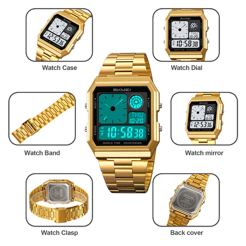 Skmei electronics спортивные часы - Фотография_6