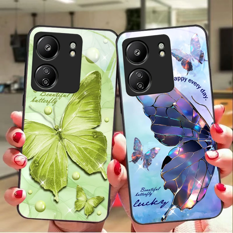 Green butterfly wings for redmi - Фотография_5