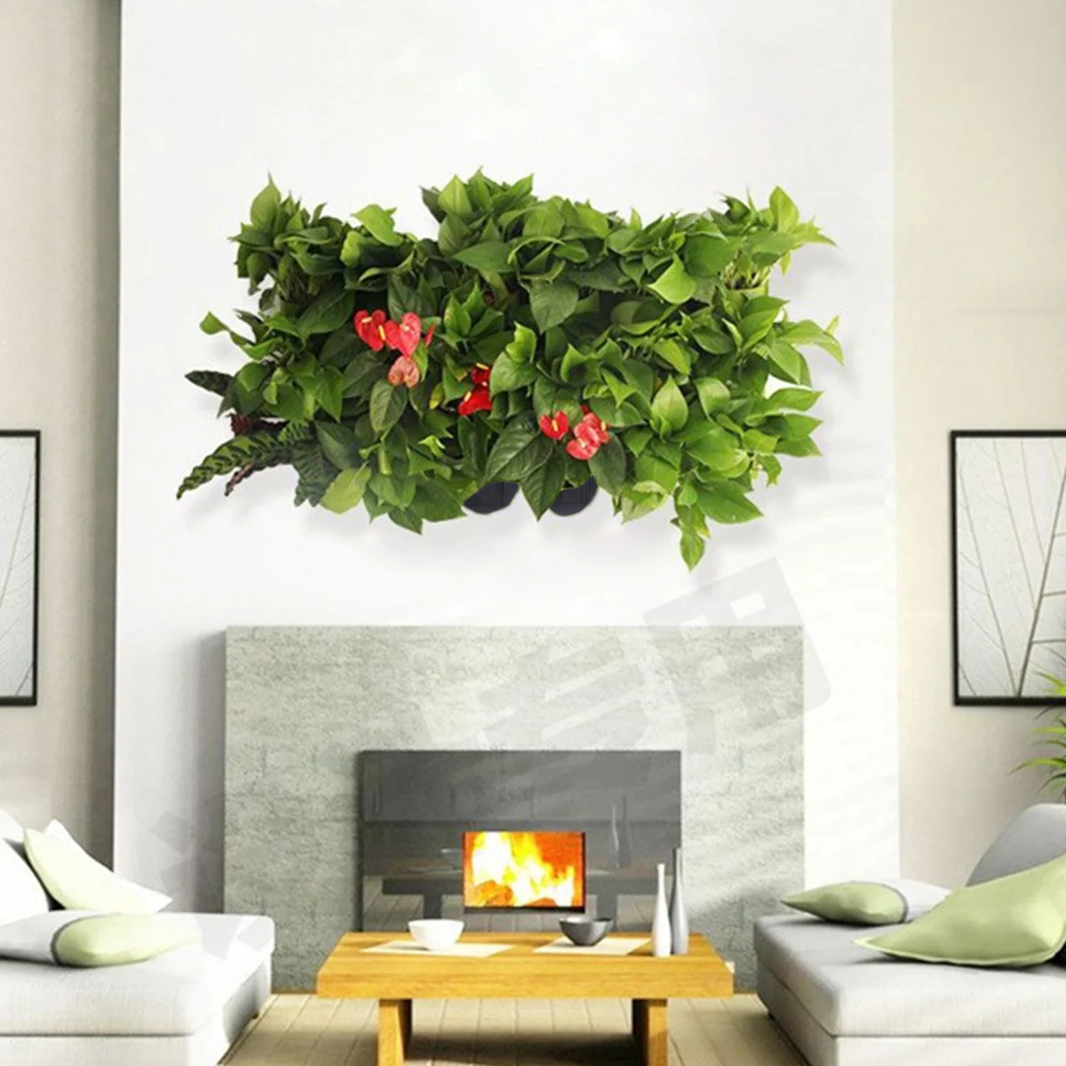 4-карманная настенная сумка для посадки - Фотография_3