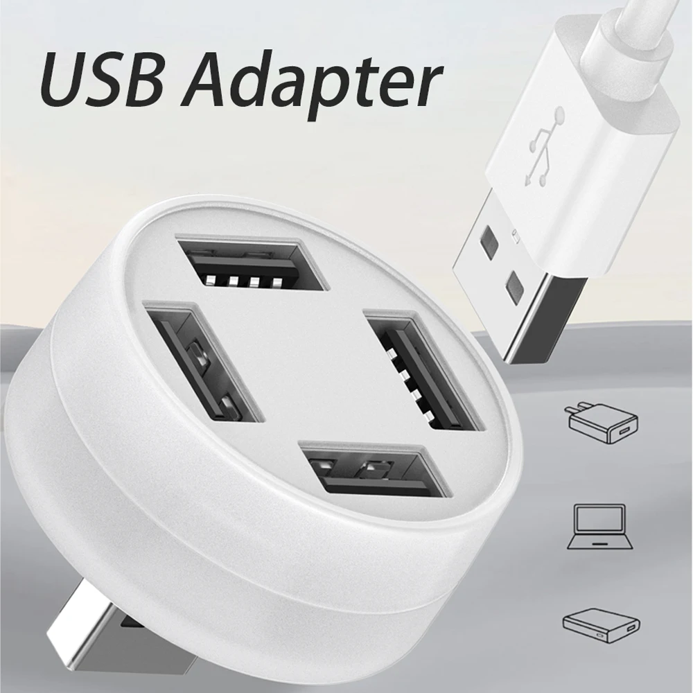 Ночник 4 usb-интерфейса для зарядки - Фотография_6