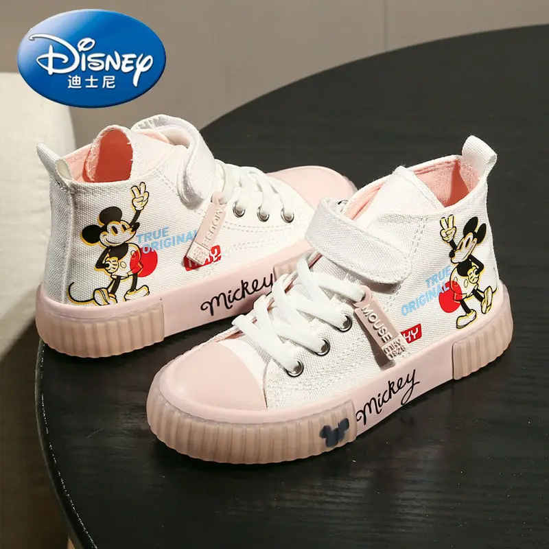 Корейская версия с высоким берцем для девочек с микки маусом - Фотография_3