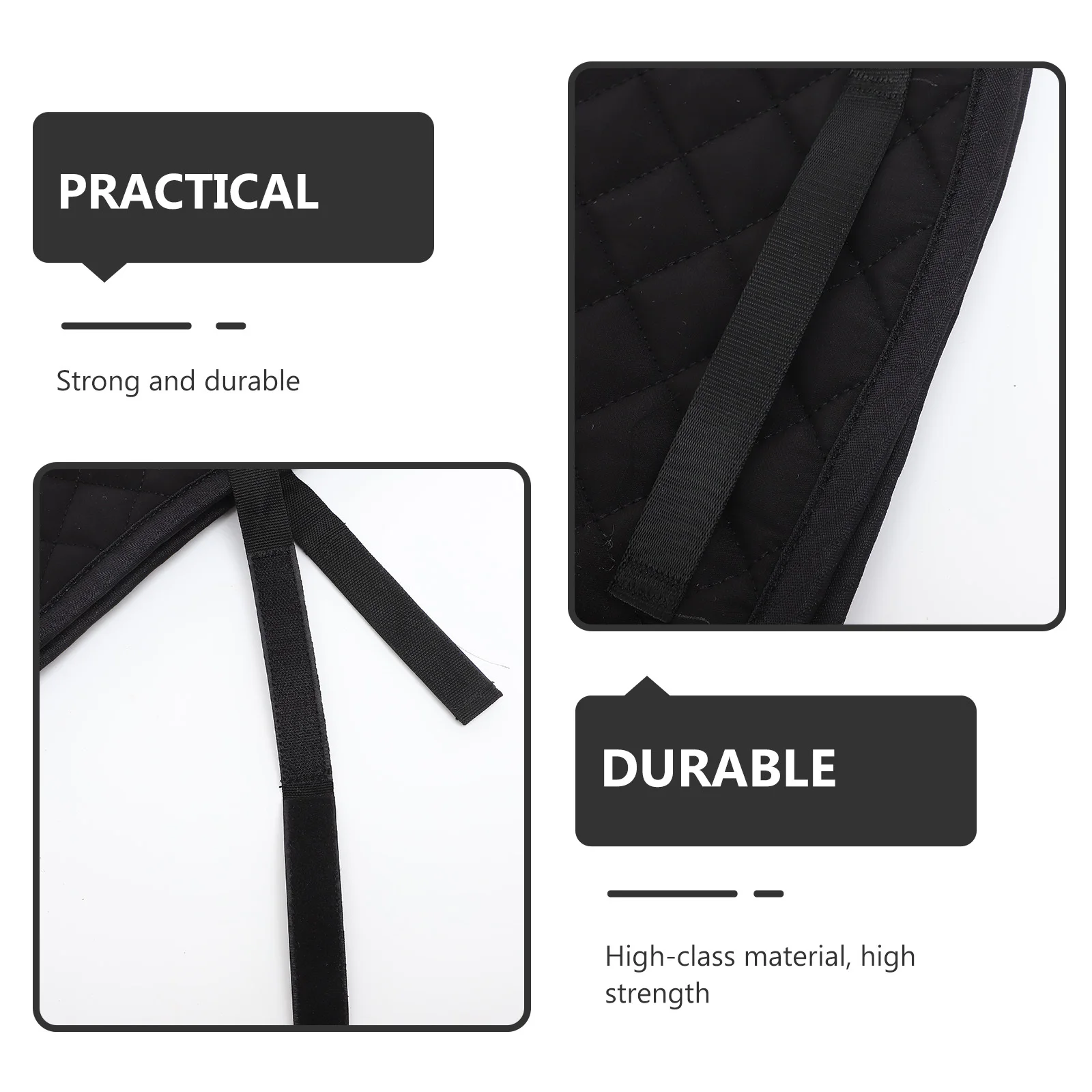 Высокая подушка для седла с практичной лентой