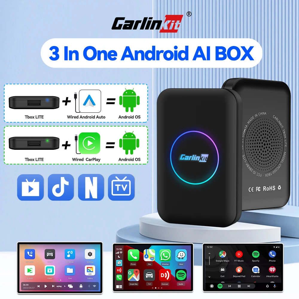 Carlinkit carplay ai box lite wireless