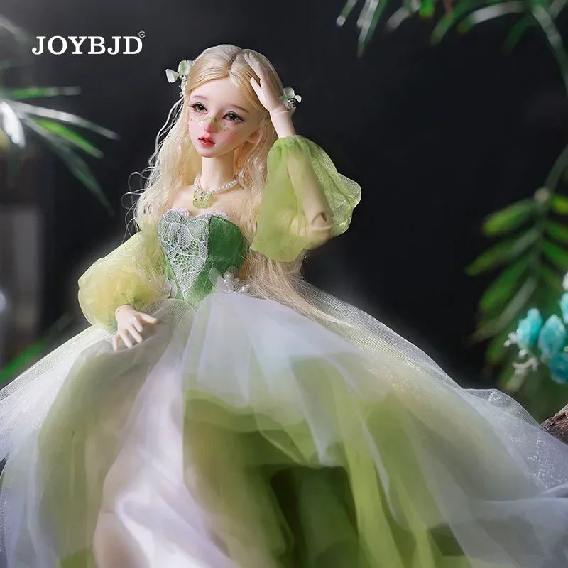 Bjd кукла весенний лес зеленый - Фотография_2