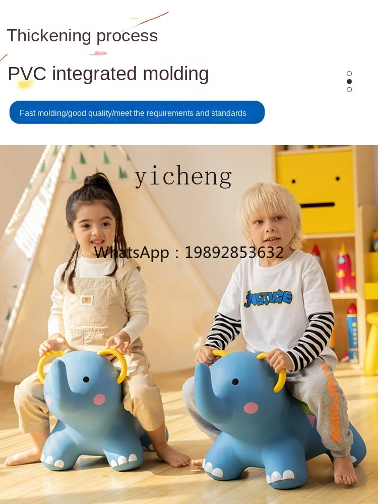 Zz детская прыгающая лошадь - Фотография_5