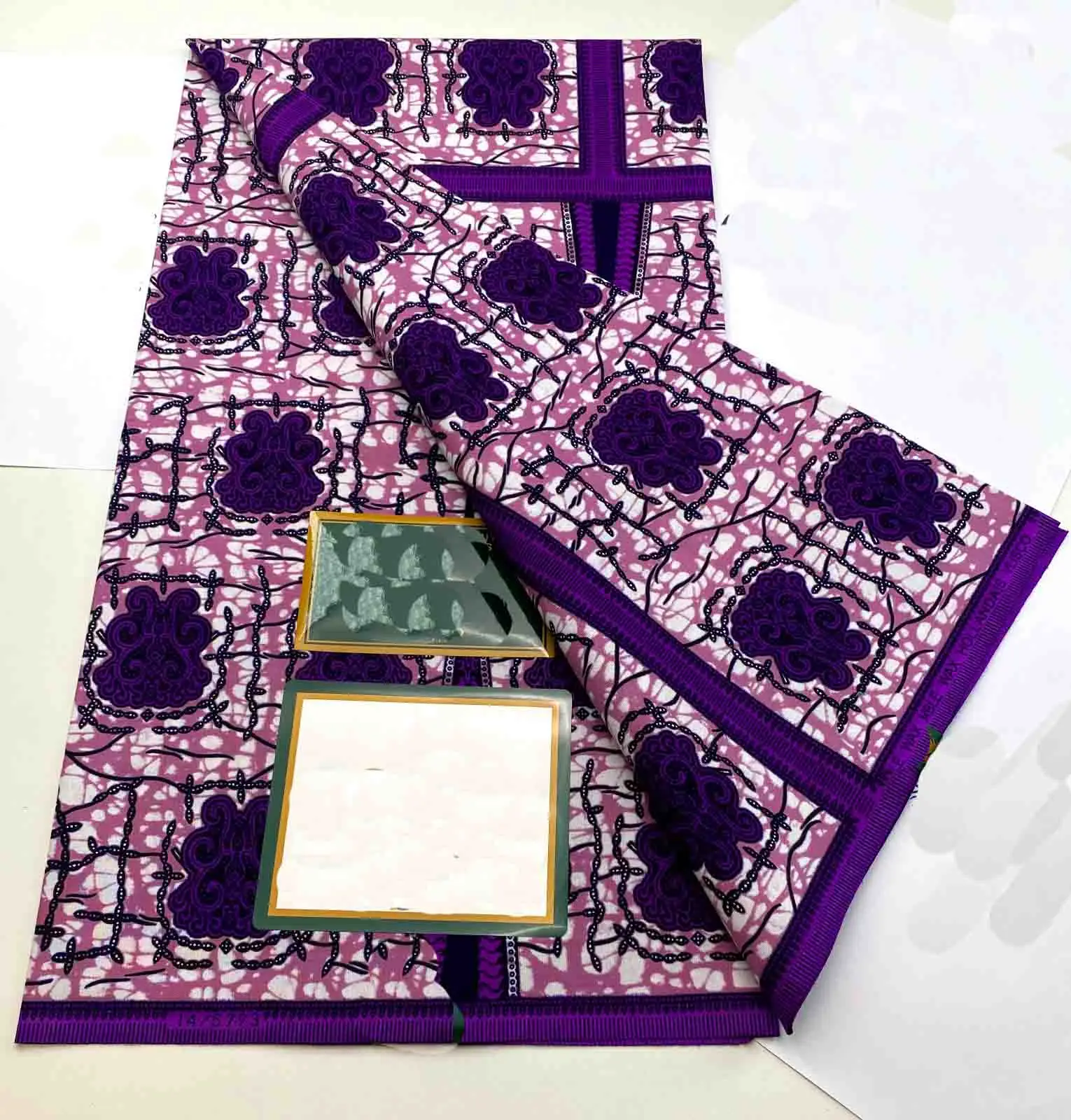 Новая высококачественная ткань с восковым принтом анкара - Фотография_2