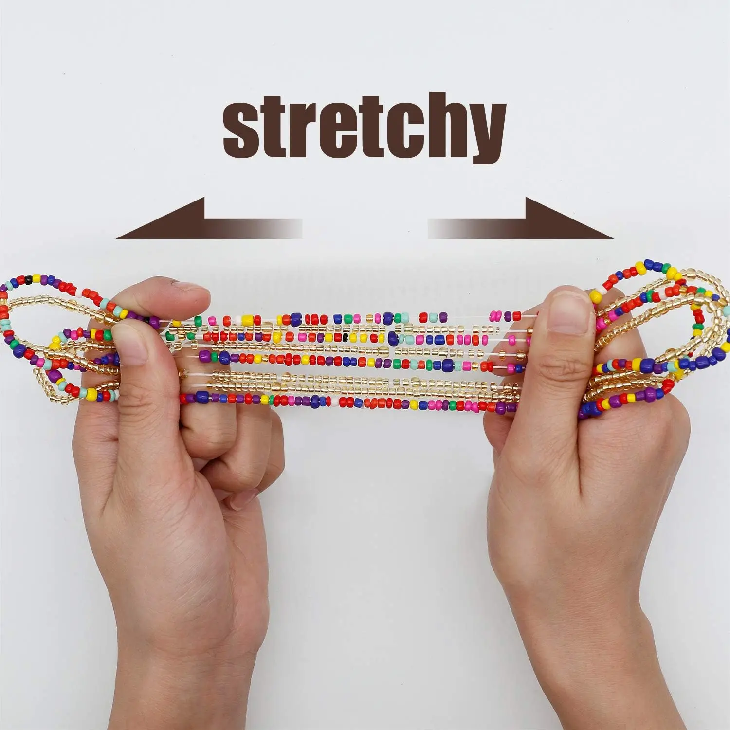 Цепочка для тела с бусинами на талии для женщин - Фотография_5