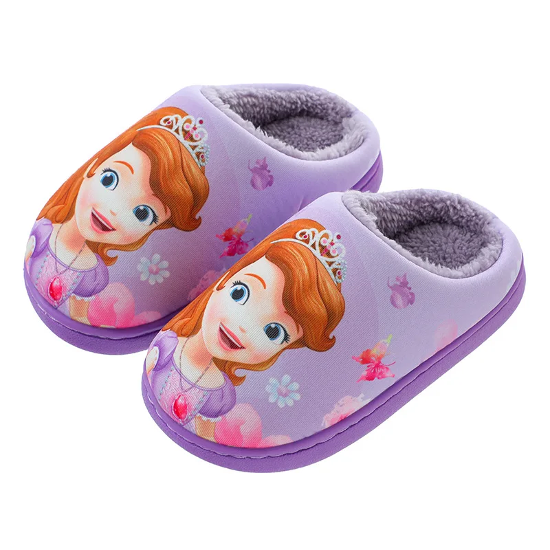 Детские хлопковые тапочки disney - Фотография_3