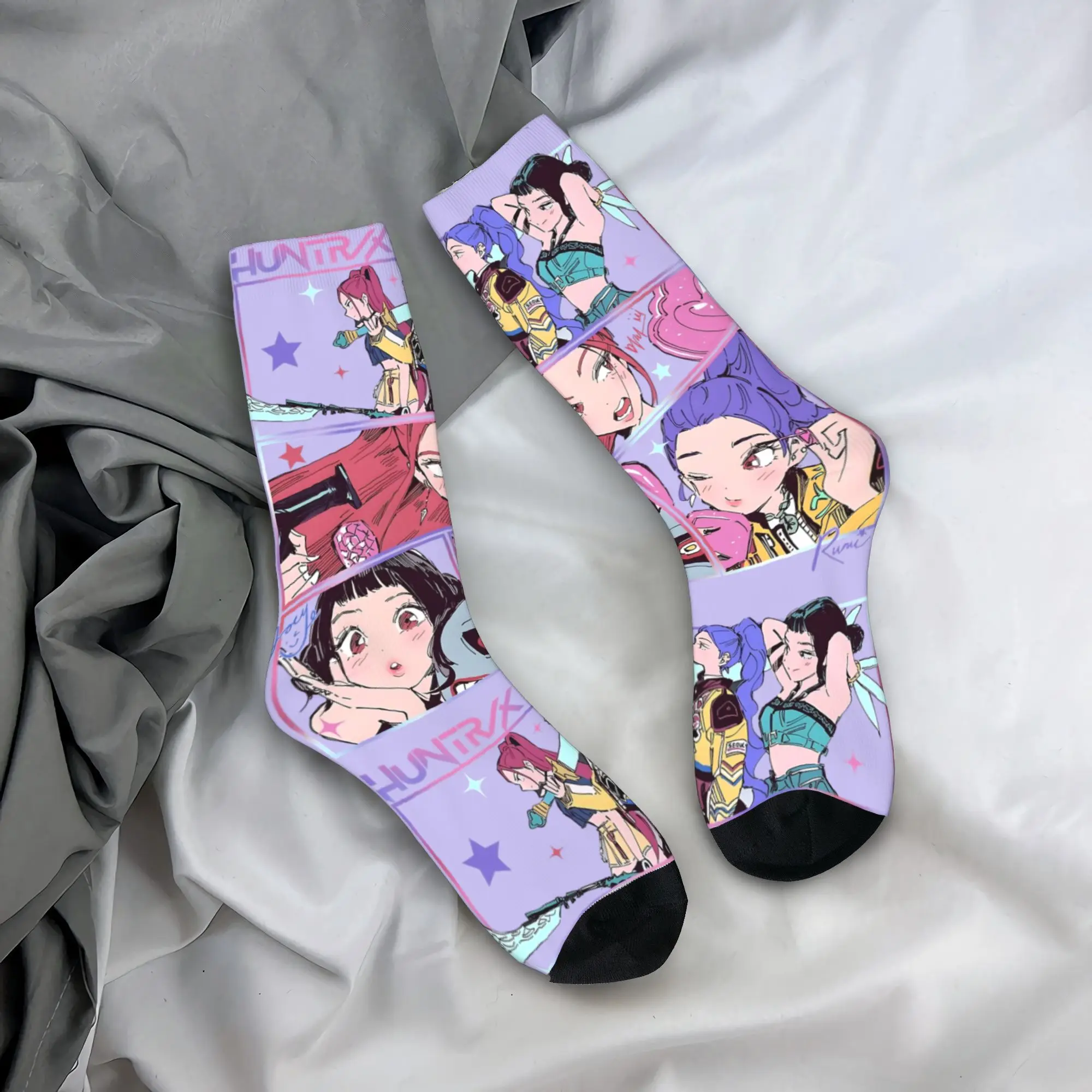 Носки huntrix girlgroup k-pop group demon hunters