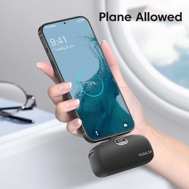 Kuulaa mini power bank 5000 мач - Фотография_5