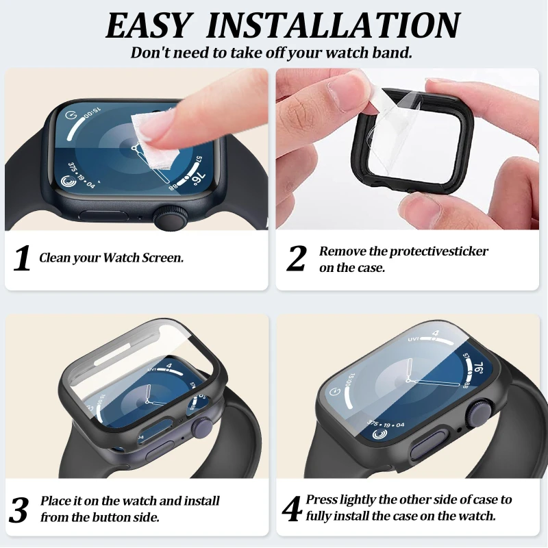 Стекло + чехол для apple watch - Фотография_5