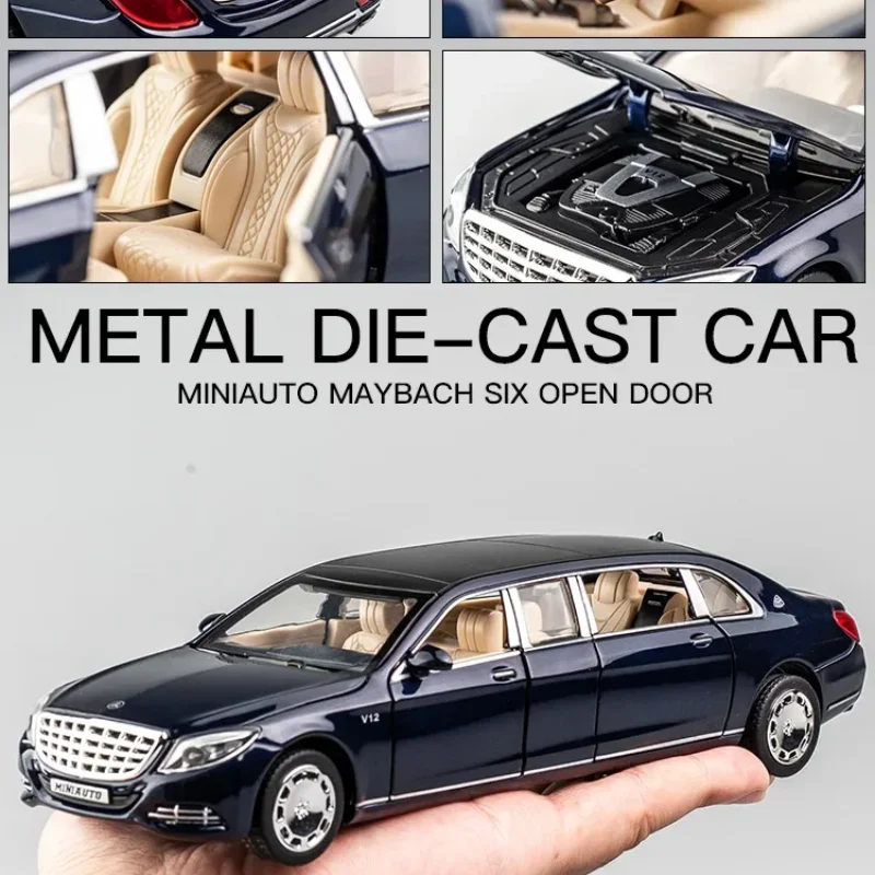 Модель автомобиля mercedes-benz maybach s650 1:32