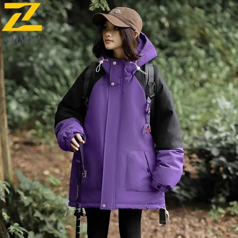 Comxz новое мужское пуховое пальто с капюшоном - Фотография_3