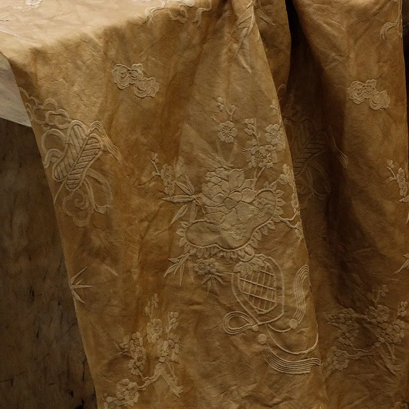 Шелковая и шерстяная жаккардовая - Фотография_2