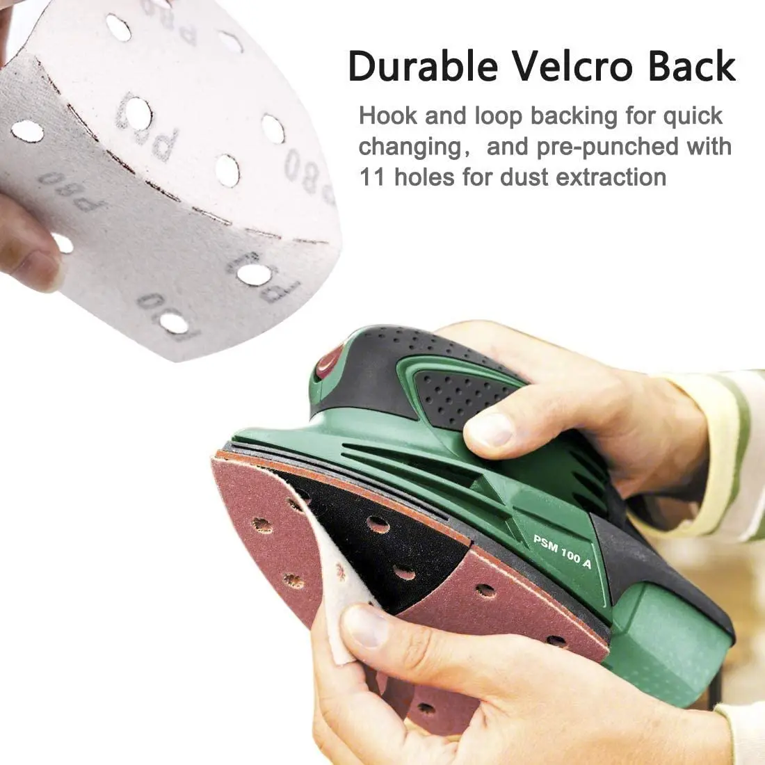 Шт набор наждачной бумаги для мыши размером 105 * 150 мм - Фотография_4