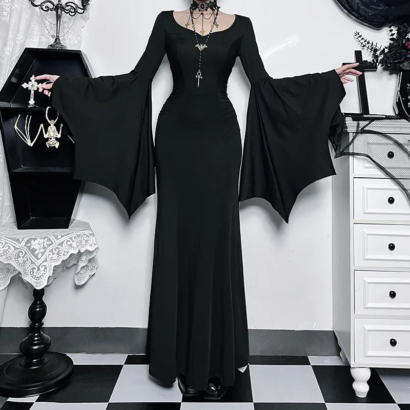 Halloween gothic vintage dress - Фотография_4