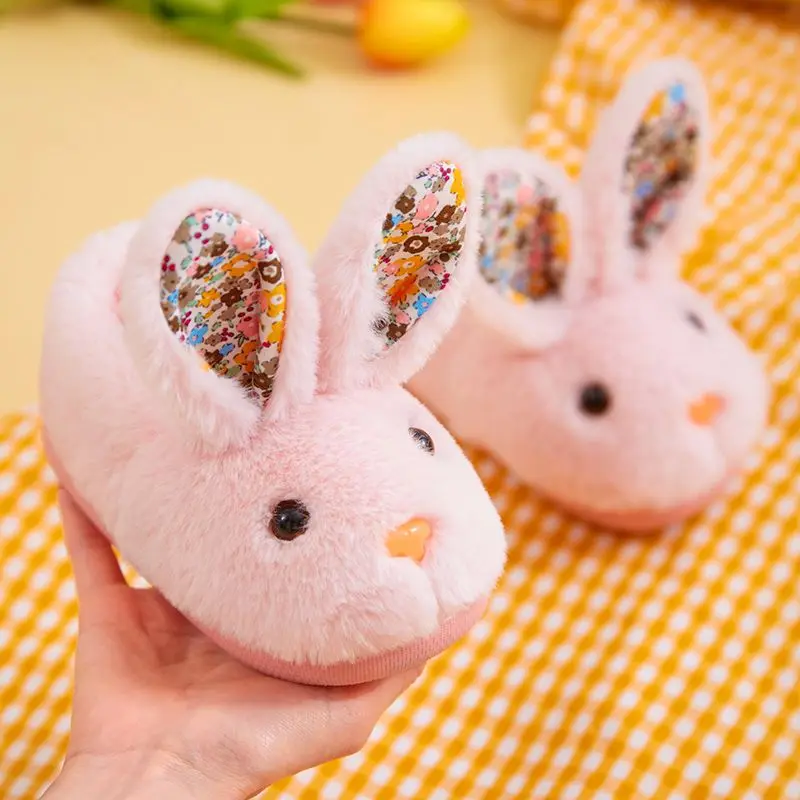 Kawaii милые тапочки с кроликом - Фотография_3