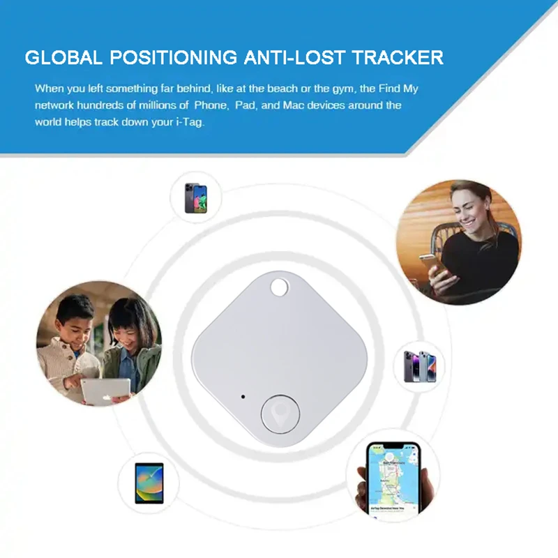 Xiaomi mini smart pets locator with find my app bluetooth 5 - Фотография_4