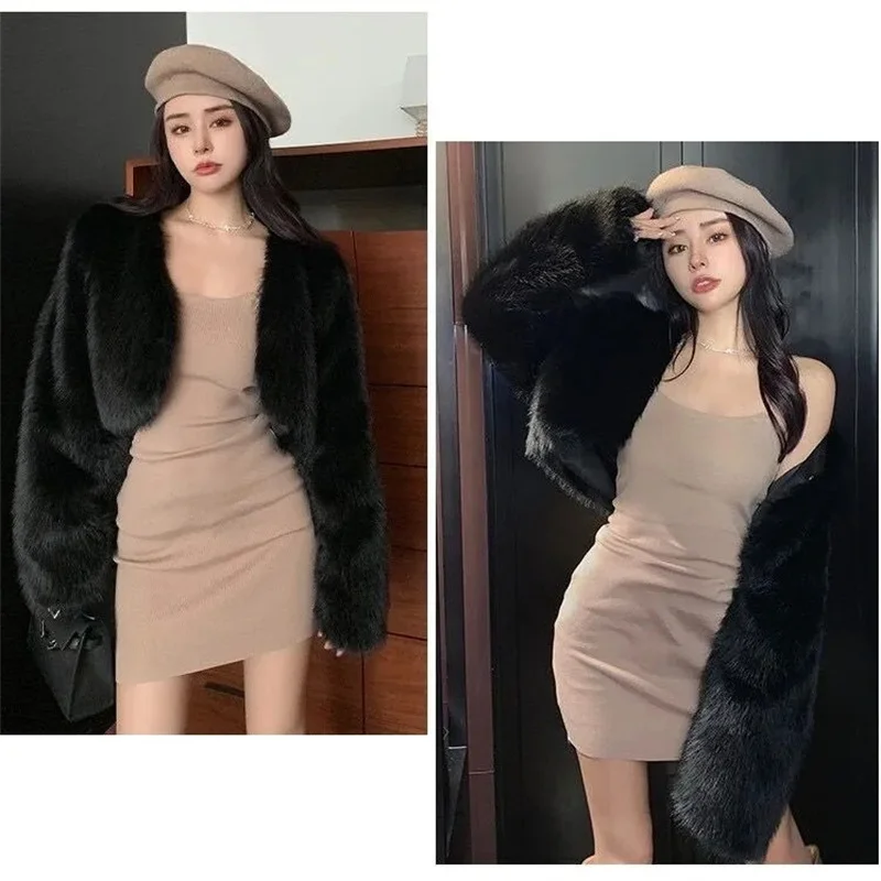 Женская куртка из искусственного меха - Фотография_6