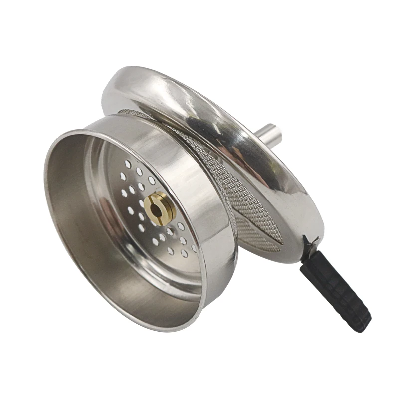 Sy металлический держатель для табачного угля с ручкой narguile sheesha - Фотография_5