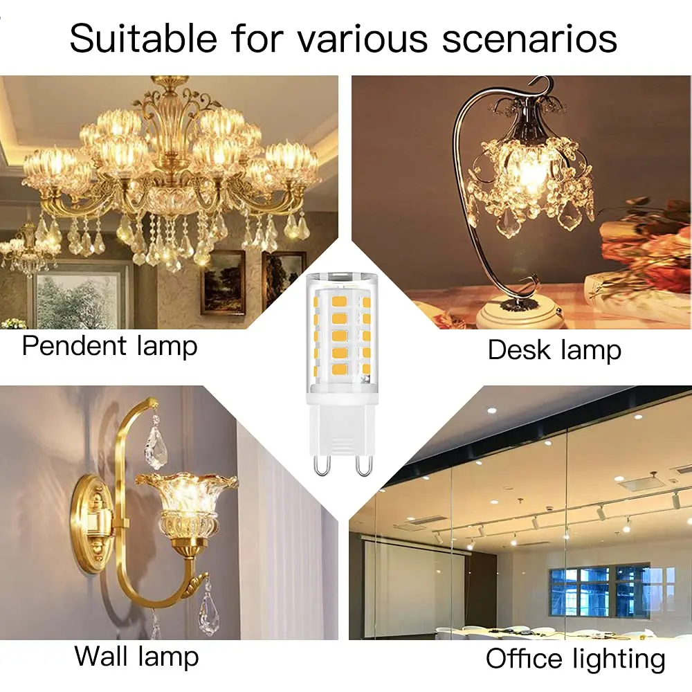 G9 светодиодная лампа 3w 5w 9w - Фотография_6