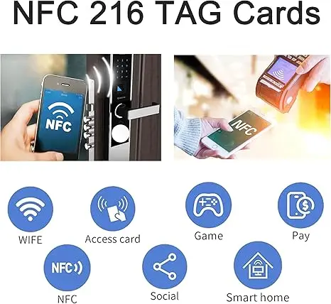 Nfc-метки ntag216/215 nfc-наклейки - Фотография_5