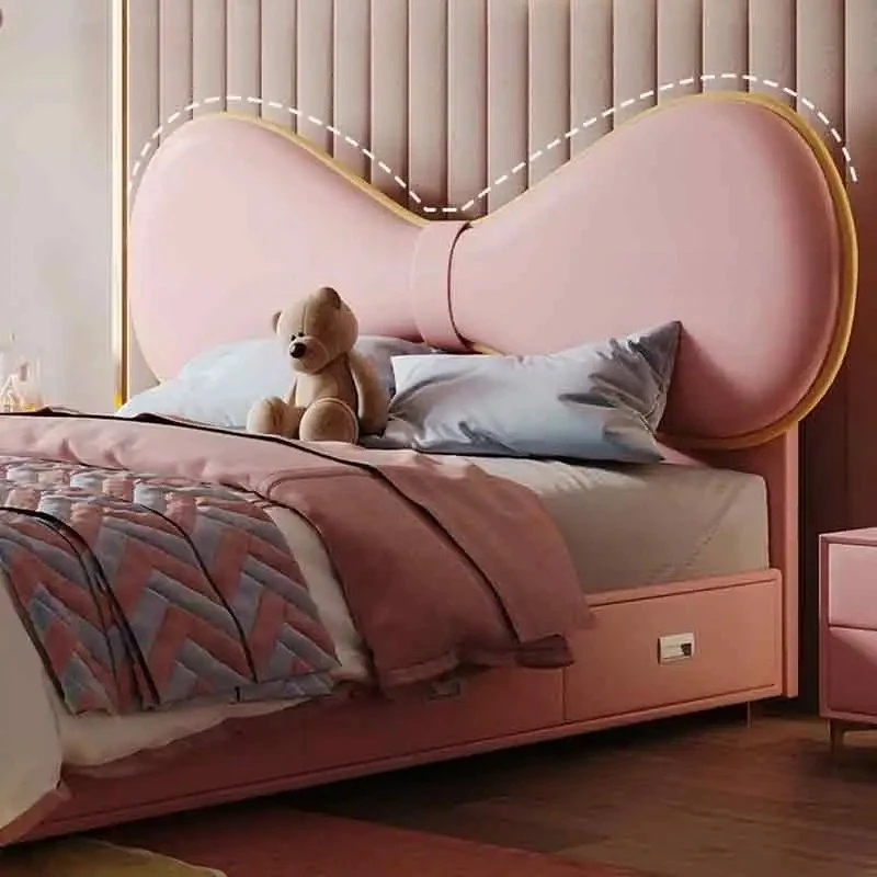 Роскошная детская кровать принцессы для девочек - Фотография_5